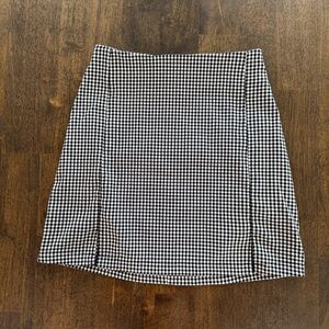 Brandy Melville John Galt Gingham‎ Mini Skirt